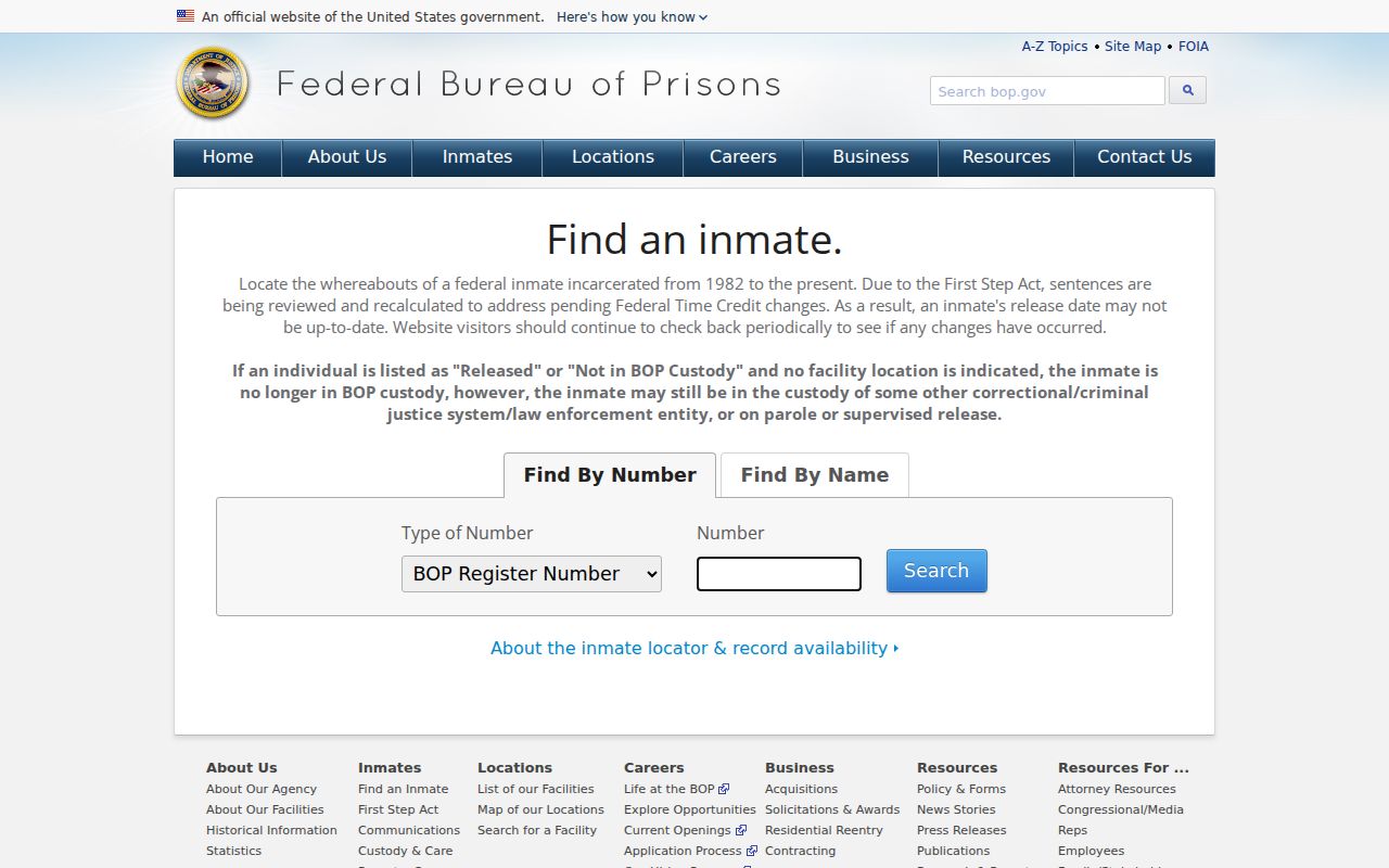 Federal locator distinguished from Roanoke County arrest and jail records